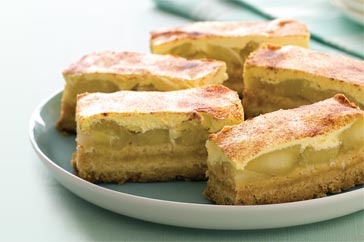 Apple Sour Cream Slice